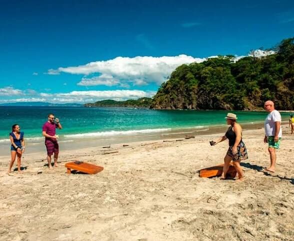 Team beach games near Jaco — corporate retreats Jaco beach Costa Rica