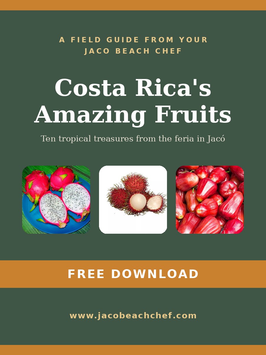 Costa Rica's Amazing Fruits — free e-book cover