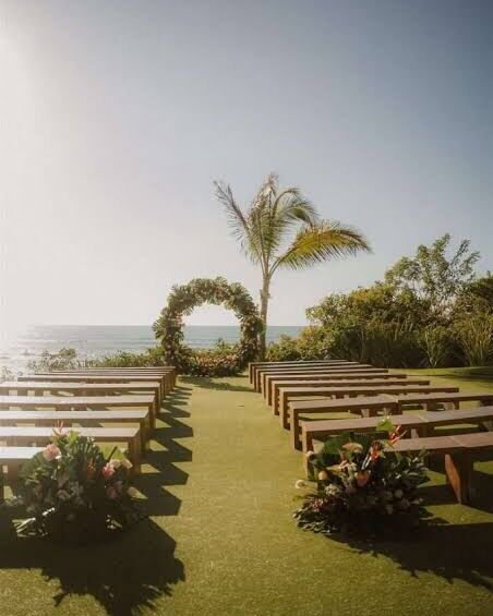 wedding planner Jaco Beach — beachfront wedding ceremony with ocean view, best wedding venue Jacó Beach Costa Rica