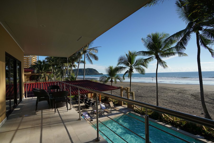 Ocean-view balcony over Playa Jacó