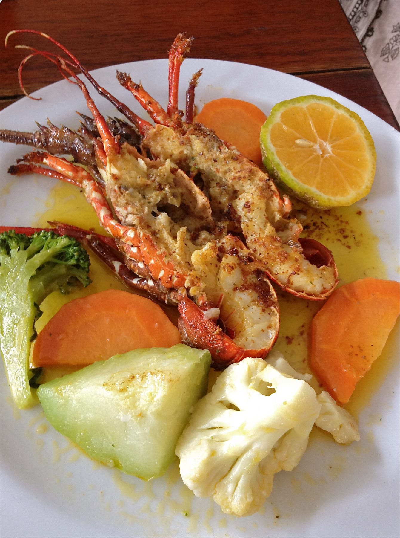 Fresh seafood platter cooked by a private chef in Jaco Beach