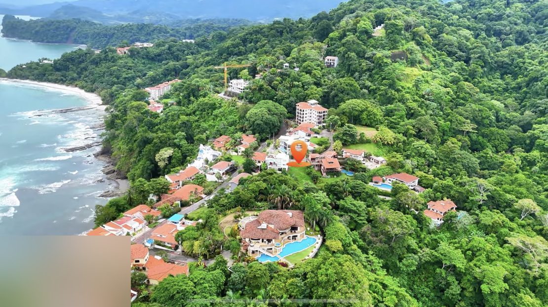 Building lot at Altos de Leona Mar, Punta Leona — 691 m2 with Pacific views, $19/mo HOA, Costa Rica real estate near Jaco