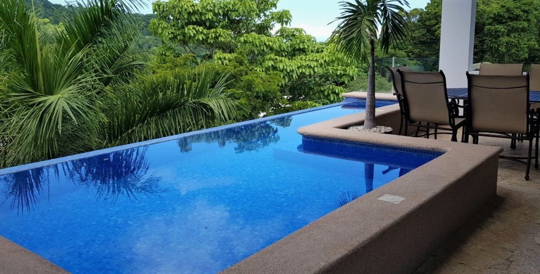 Exterior Villa Leona Punta Leona — 6-bed 4-bath 3-level luxury villa, Jaco Beach real estate