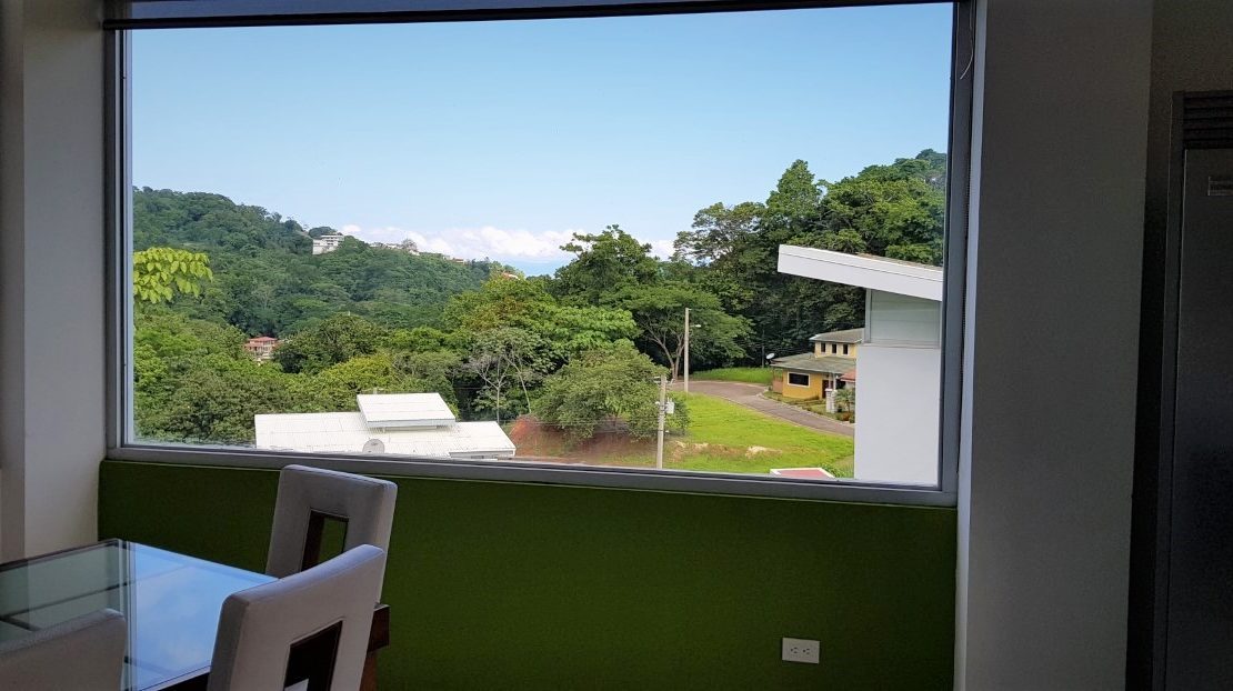 Living area Villa Leona Punta Leona — luxury villa with elevator, furnished, real estate Jaco