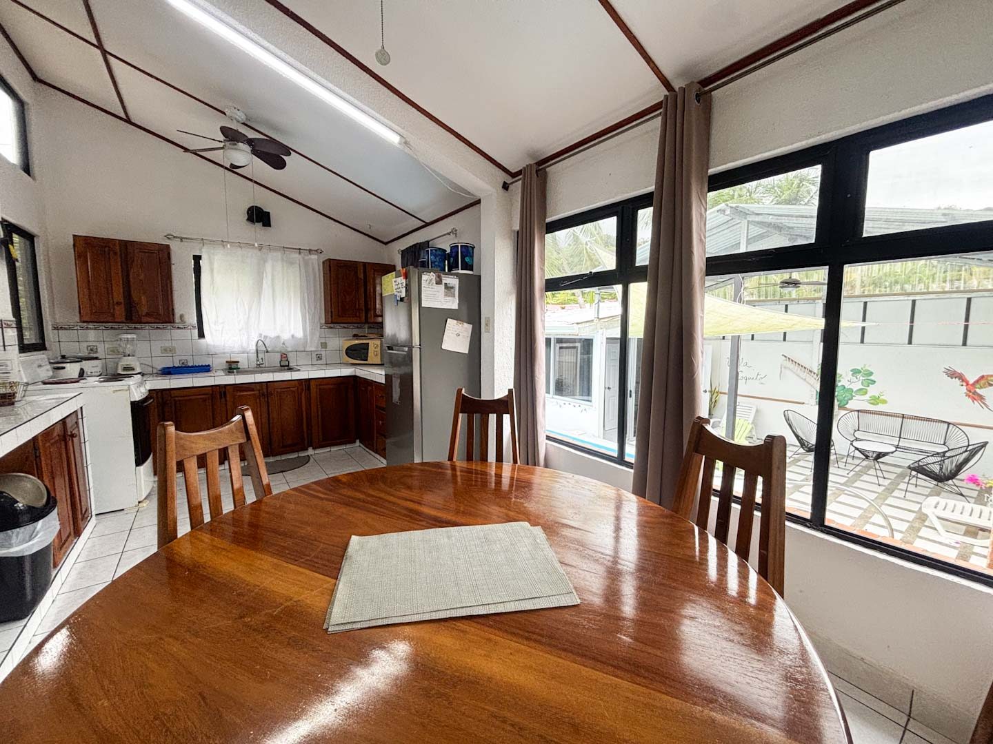 Casa Barlovento bedroom Punta Leona — furnished 3-bedroom house with private pool, real estate Jaco
