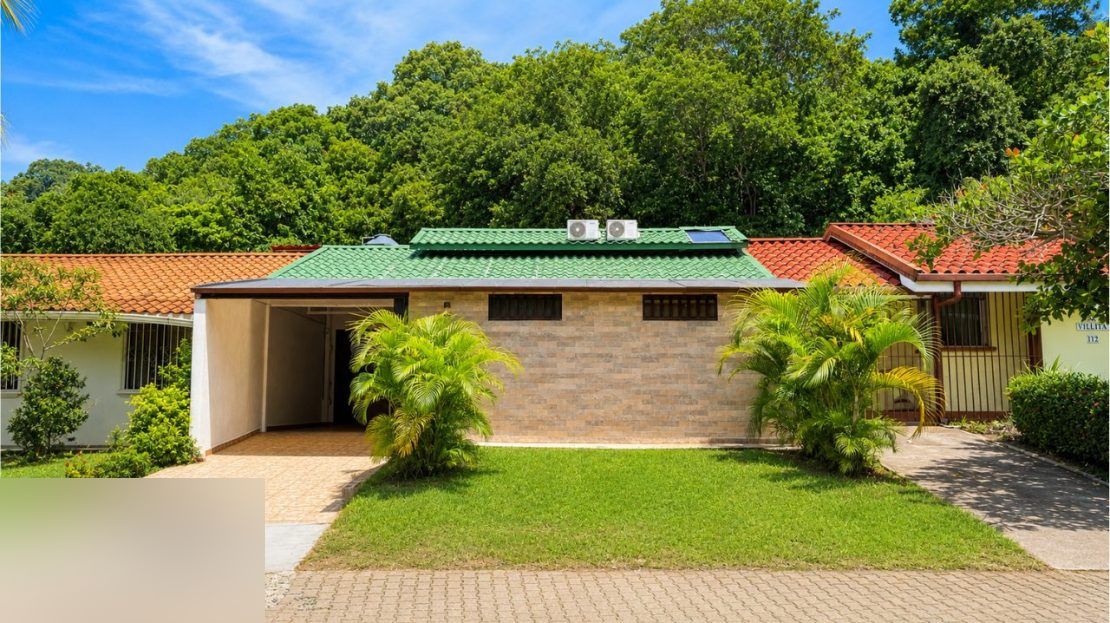 Charming 2-bedroom home at Residencial Sotavento, Punta Leona near Jaco Beach — private jacuzzi patio, no HOA, best priced real estate near Jaco
