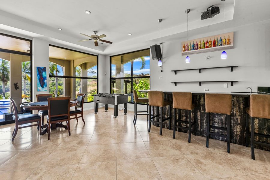 Casa VIP 10 — 10-suite jungle villa in Jacó, luxury suite, pool area or villa grounds