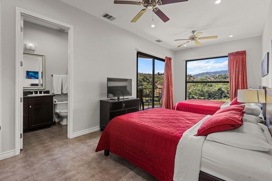 Casa VIP 10 — 10-suite jungle villa in Jacó, luxury suite, pool area or villa grounds
