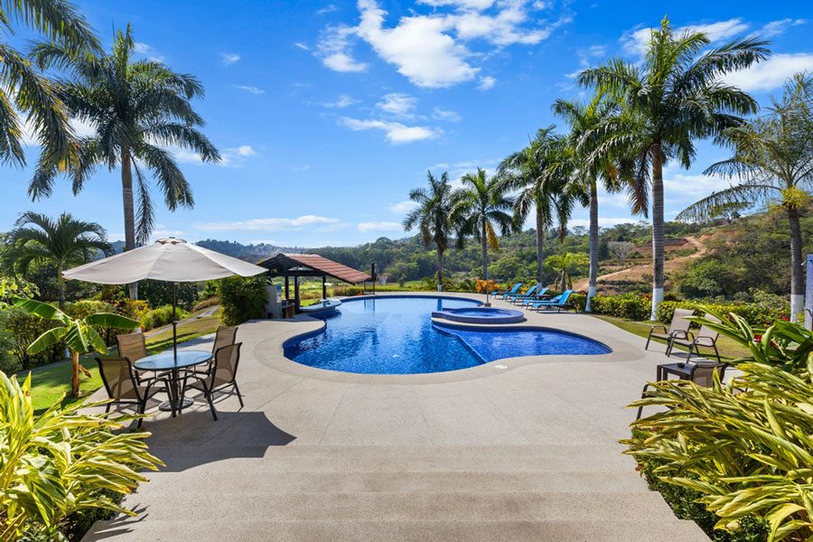 Casa VIP 10 — 10-suite jungle villa in Jacó, luxury suite, pool area or villa grounds