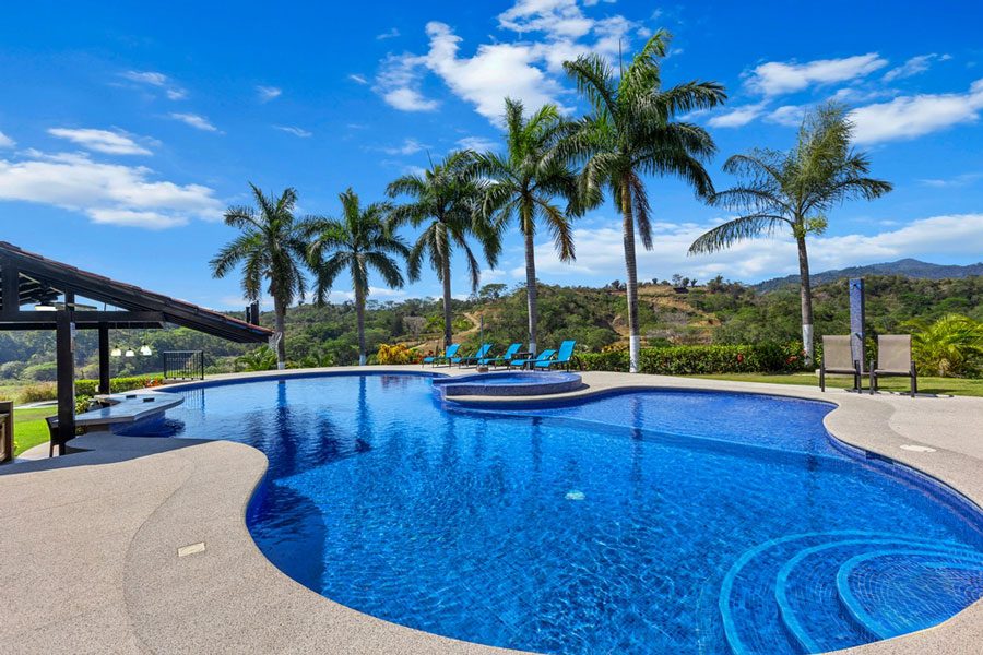 Casa VIP 10 — 10-suite jungle villa in Jacó, luxury suite, pool area or villa grounds