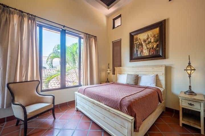 Casa VIP 7 — 9-bedroom beachfront villa in Jacó Beach, oversized bedroom with private bath