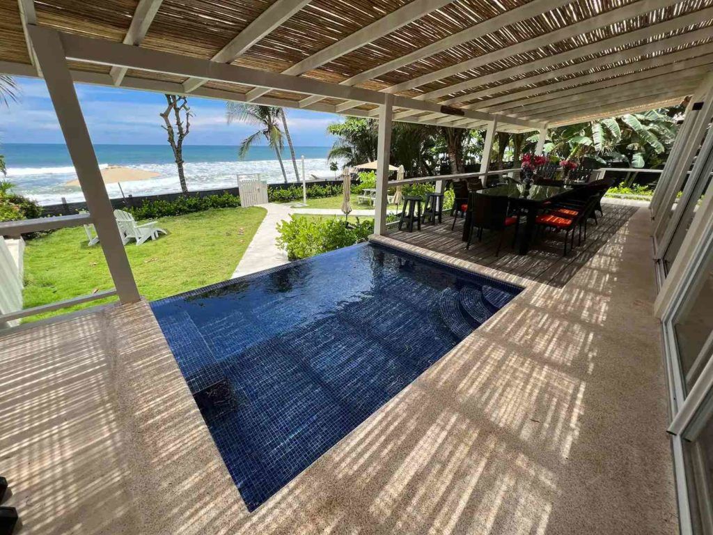 Casa VIP 72 — Backyard Beach House oceanfront villa in Playa Hermosa