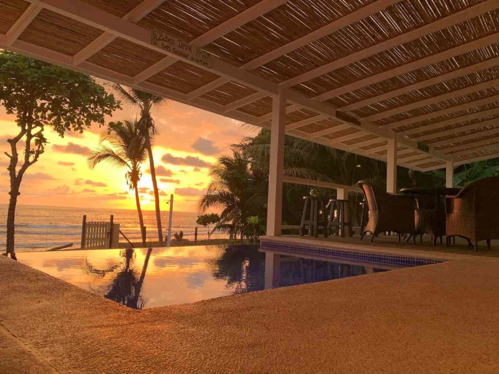 Casa VIP 72 — Backyard Beach House oceanfront villa in Playa Hermosa