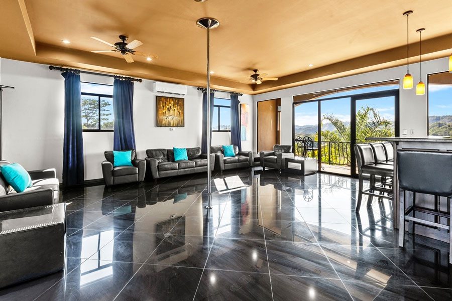 Casa VIP 8 — 13-suite luxury villa in Jacó Beach, luxury suite, living space or pool area