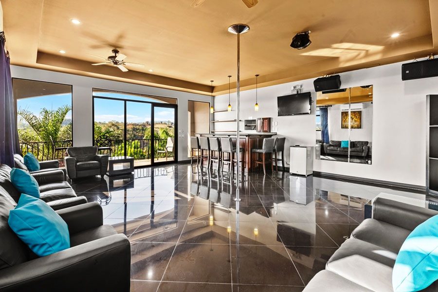 Casa VIP 8 — 13-suite luxury villa in Jacó Beach, luxury suite, living space or pool area