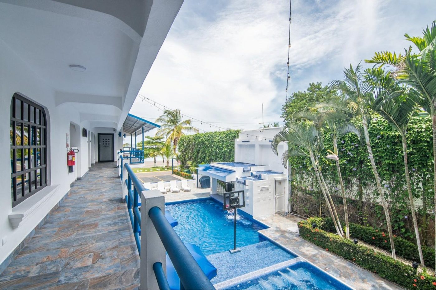 Casa VIP 9 — 17-suite beachfront villa in Jacó Beach, luxury suite, pool area or villa grounds