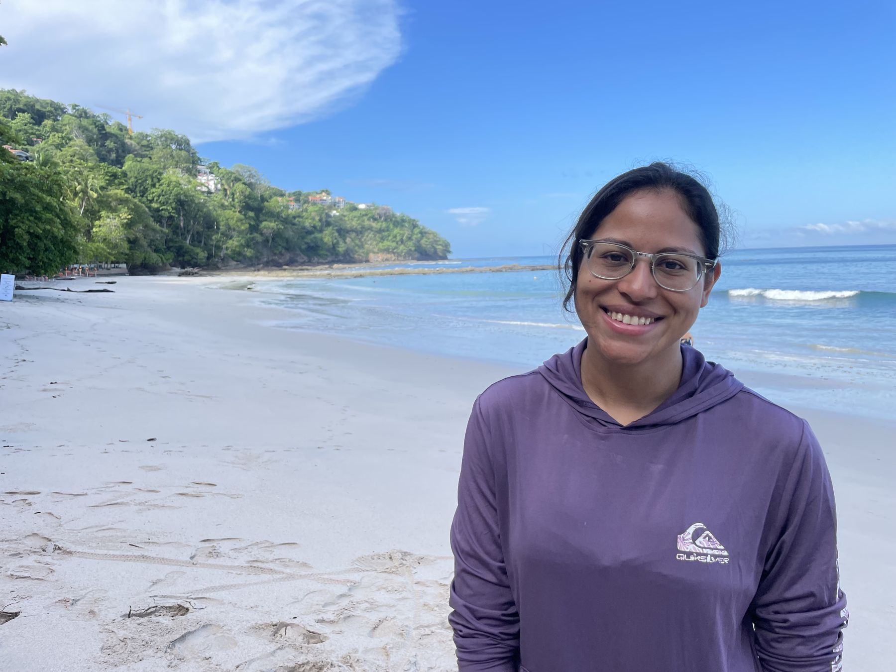 Happy guest at Playa Mantas